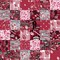 Sykel Enterprises-University of Oklahoma Cheater Quilt Printed Cotton Fabric-Oklahoma Sooners Cotton Fabric with Patchwork Cheater Quilt Print-60” Width